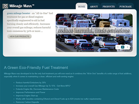 Mileage Maxx home page